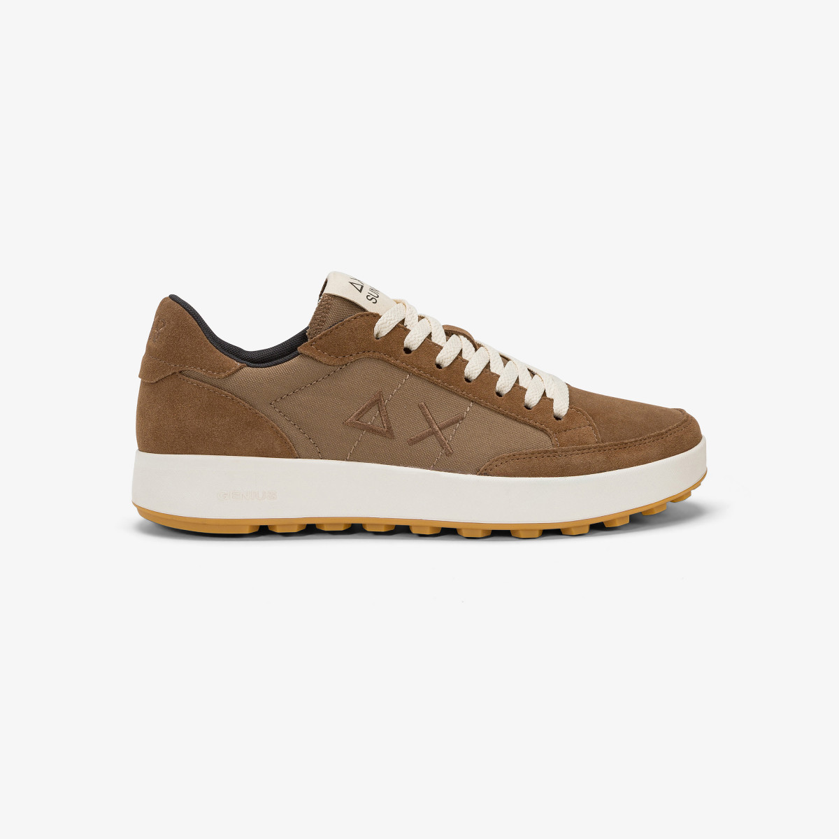 Sun 68 Sneaker Genius In Nylon E Suede - Scarpe