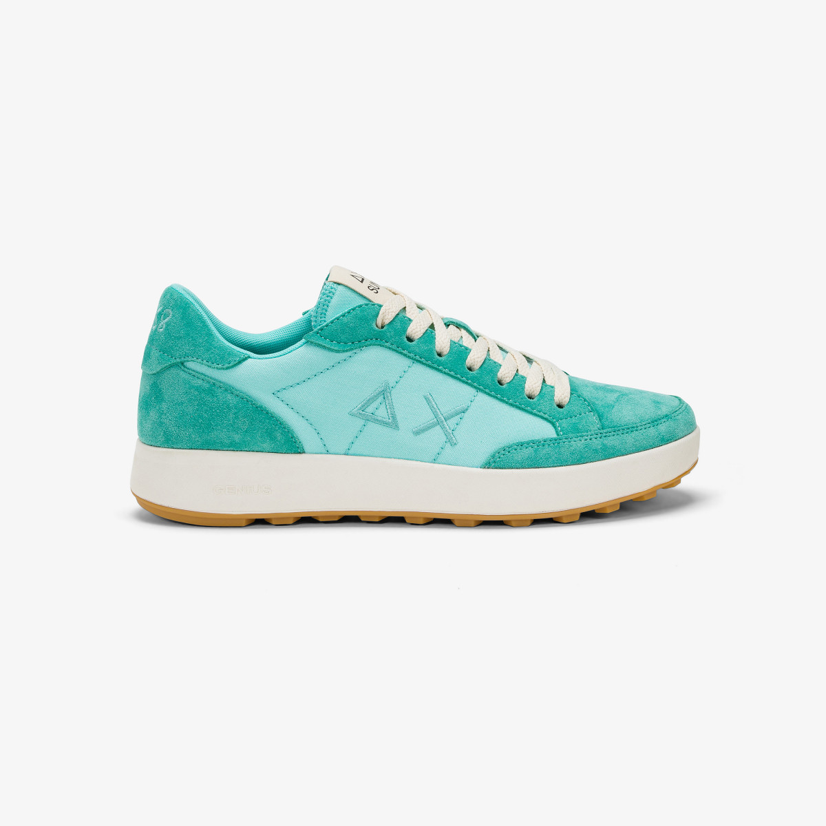 Genius nylon and suede sneaker WATER