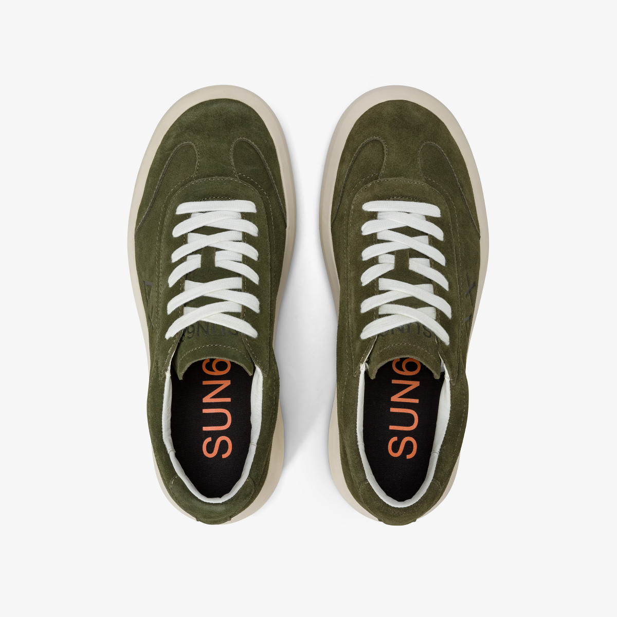 Big Boy suede sneaker DARK MILITARY