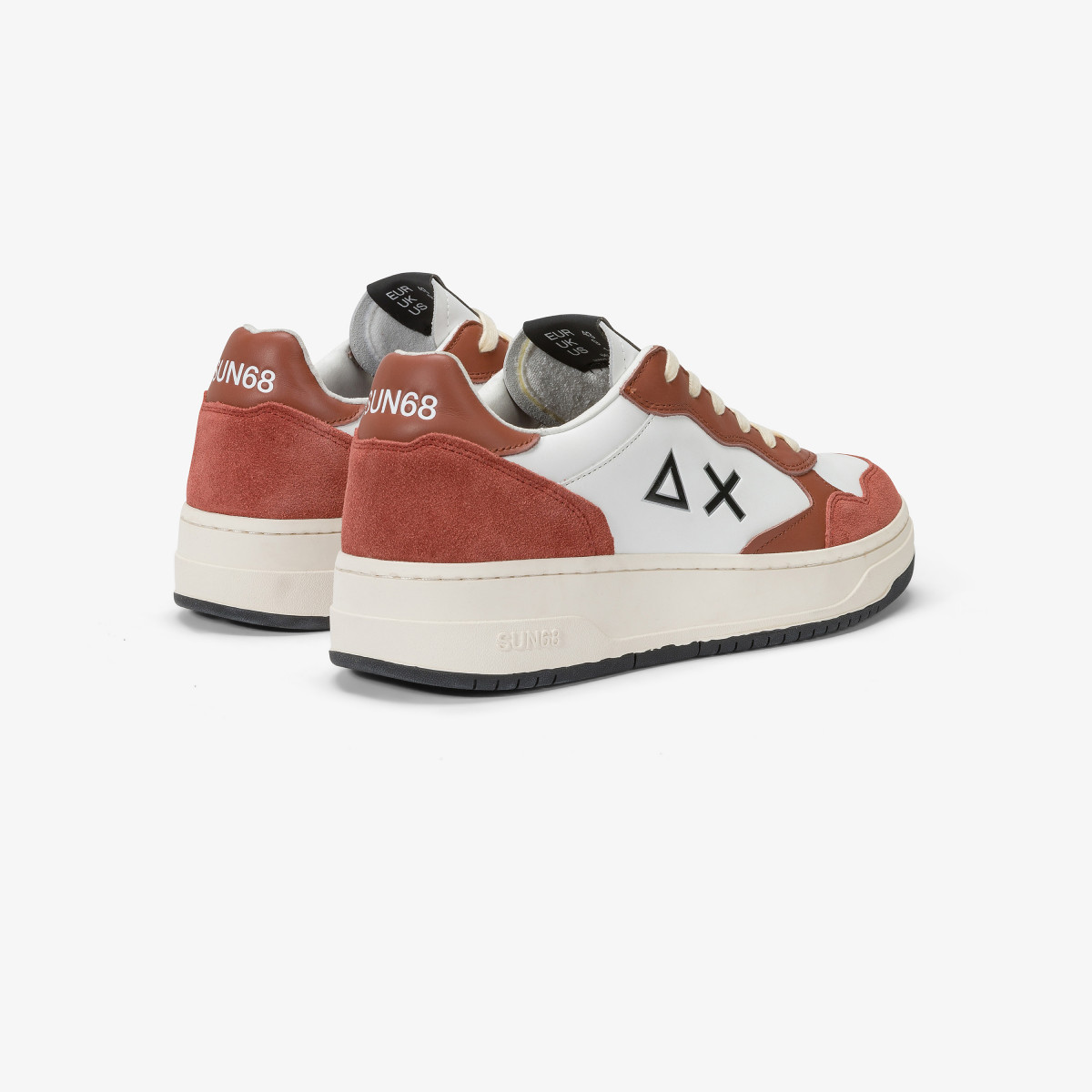 Big Basket leather sneaker RUST