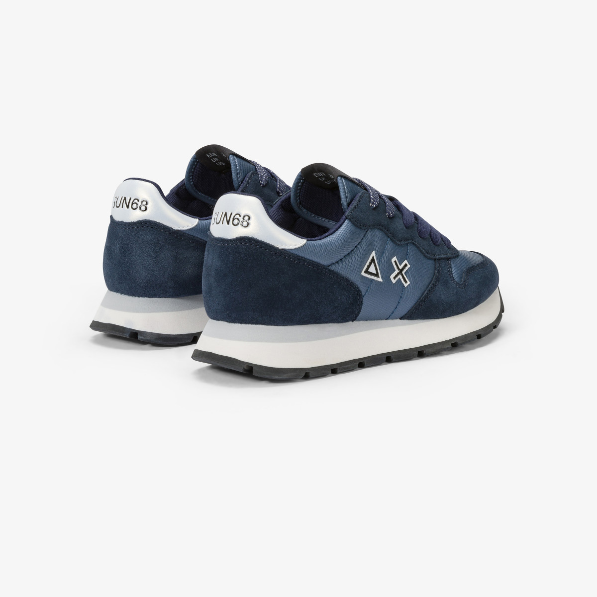 Sneaker Ally Bright in suede e nylon NAVY BLUE