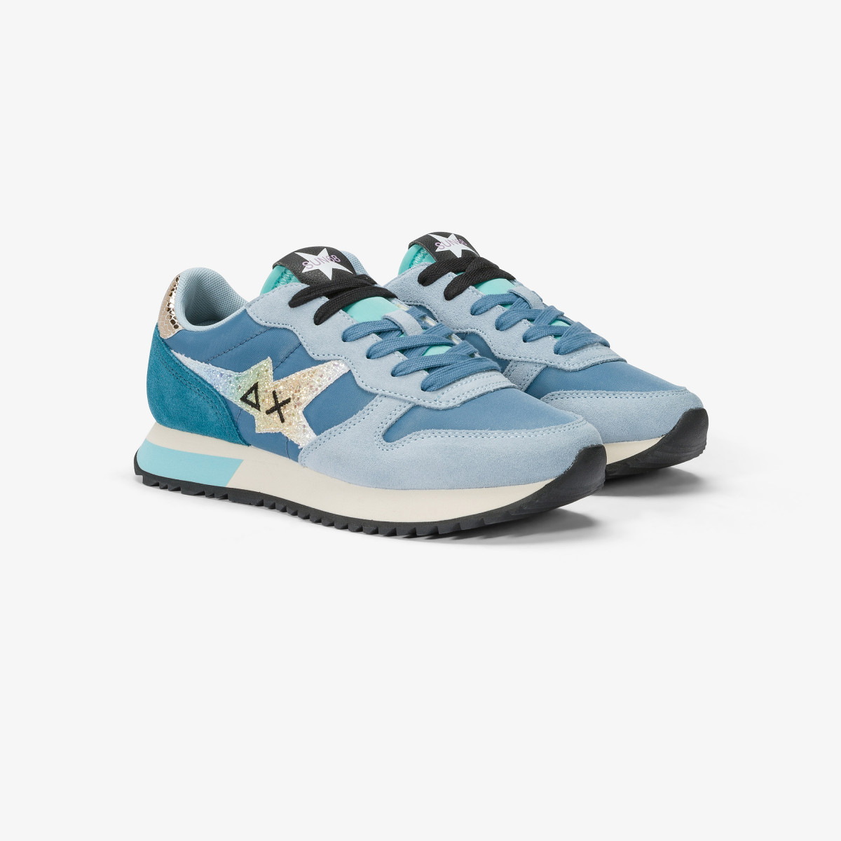 STARGIRL GLITTER LOGO SKY BLUE