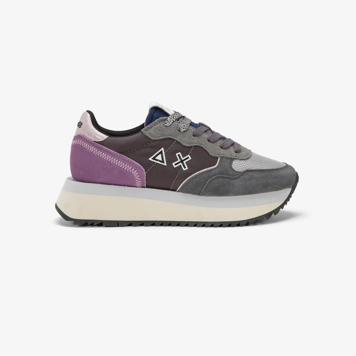 Sun 68 Sneaker Big Ally In Nylon E Suede - Scarpe