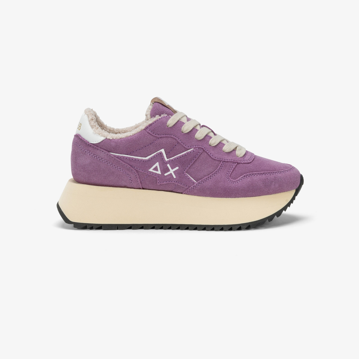 Big Stargirl suede sneaker MAUVE