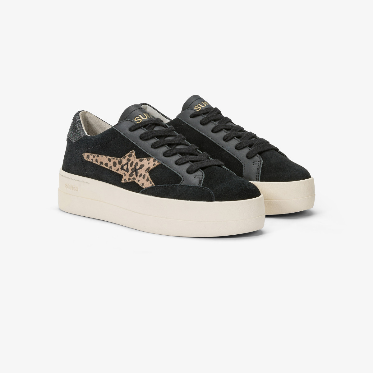 Big Katy suede sneaker BLACK