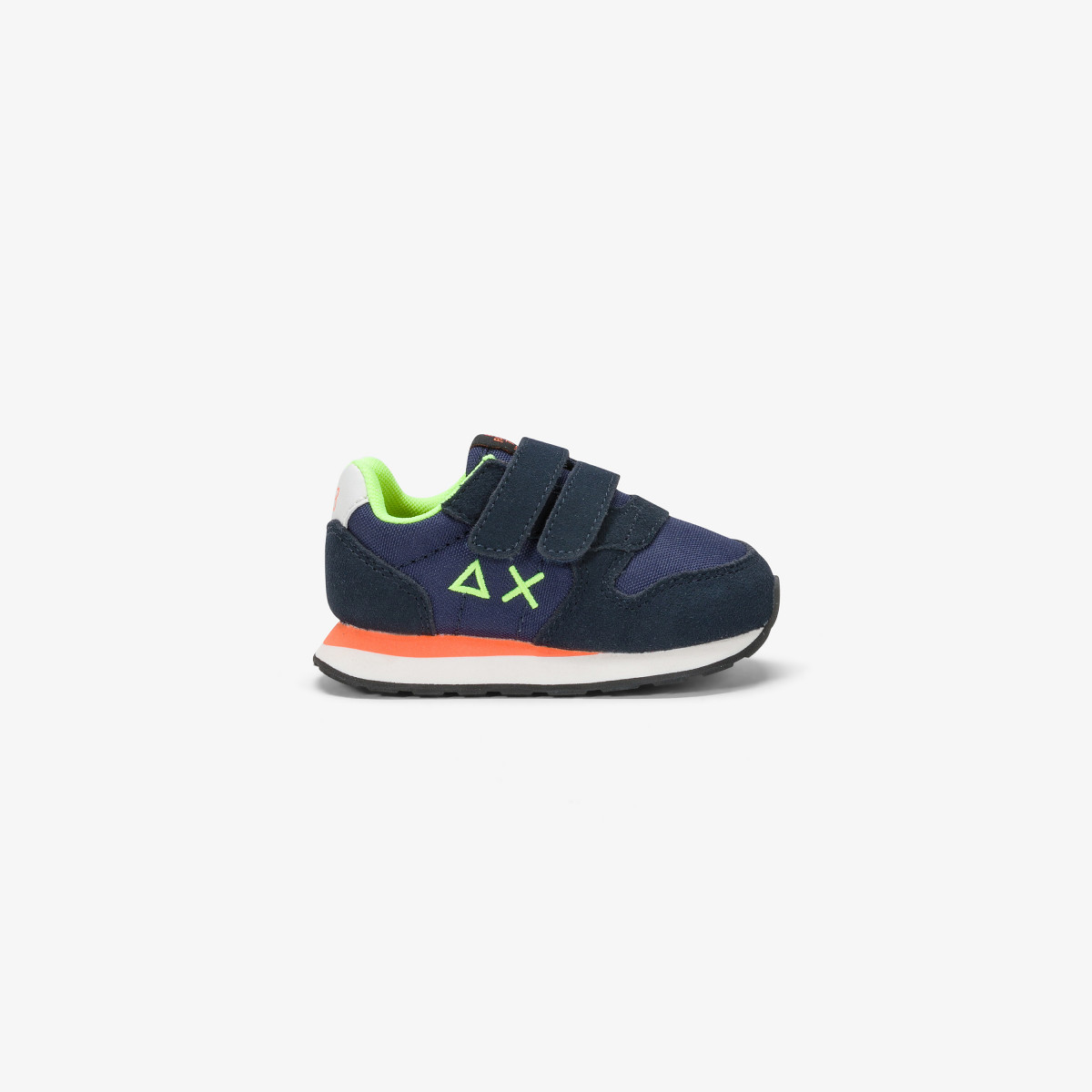 Sun 68 Sneaker Boy's Tom Fluo In Nylon E Suede - Scarpe