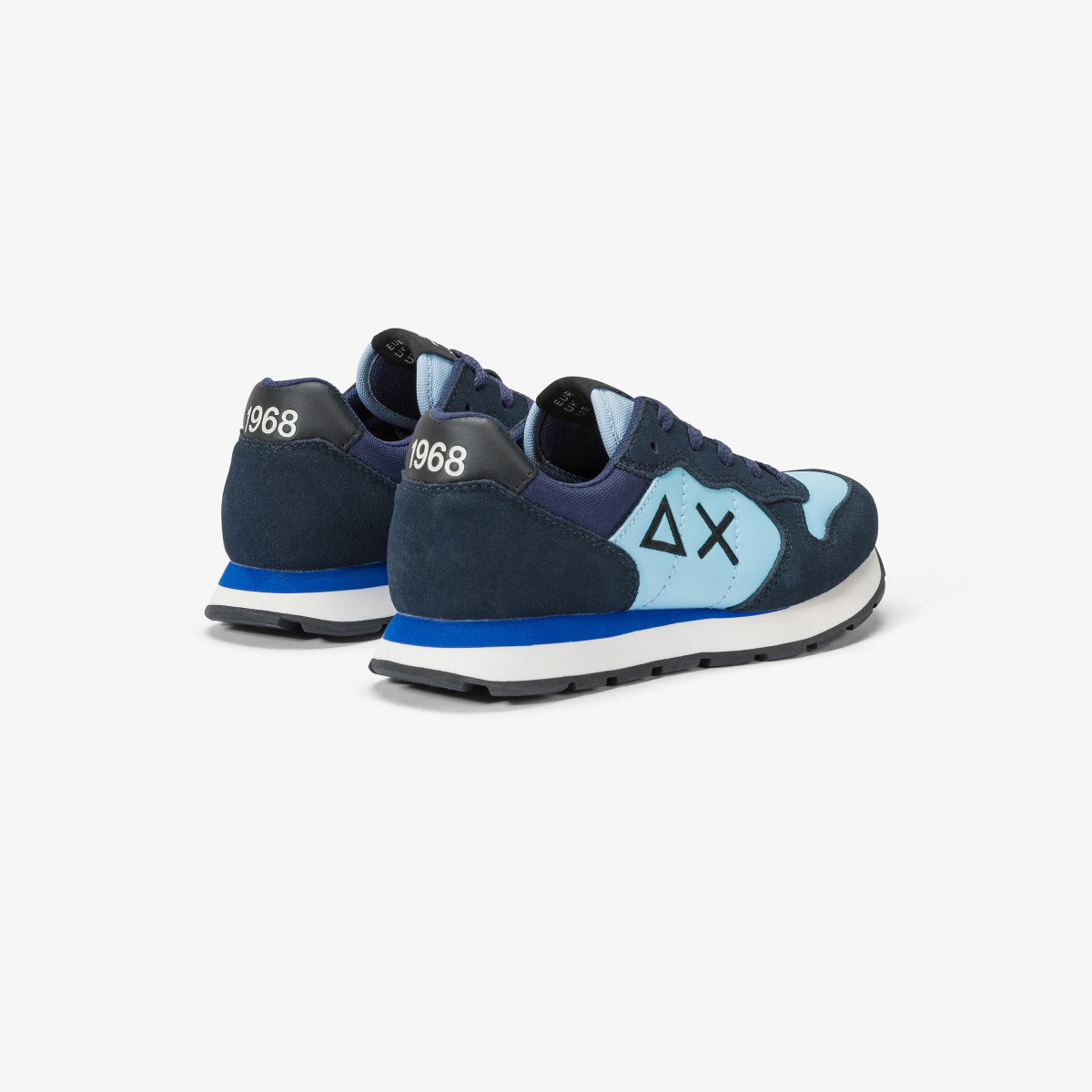 Sneaker Boy's Tom Color in nylon, suede e pelle NAVY BLUE