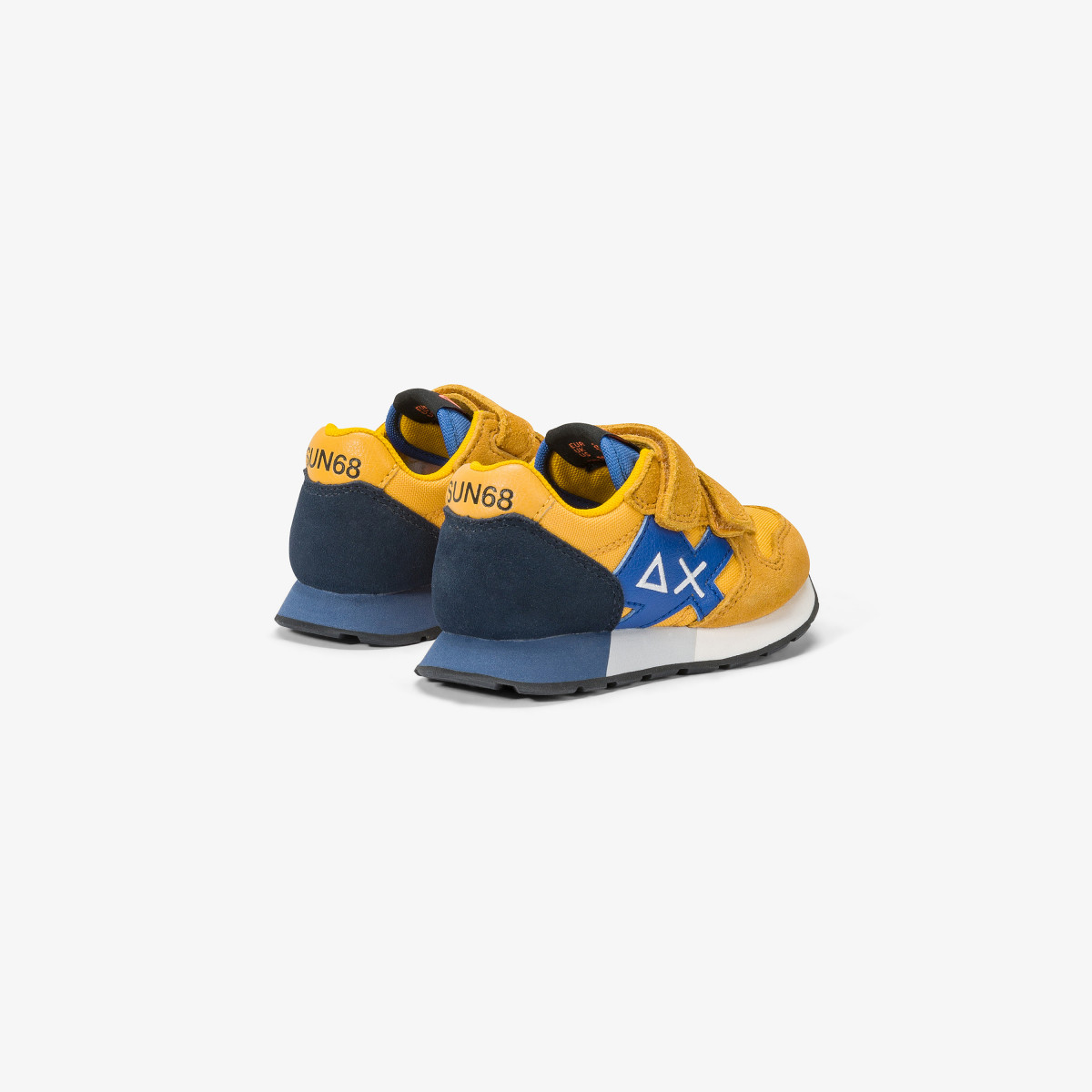 Sneaker Boy's Jaki in nylon e suede GIALLO