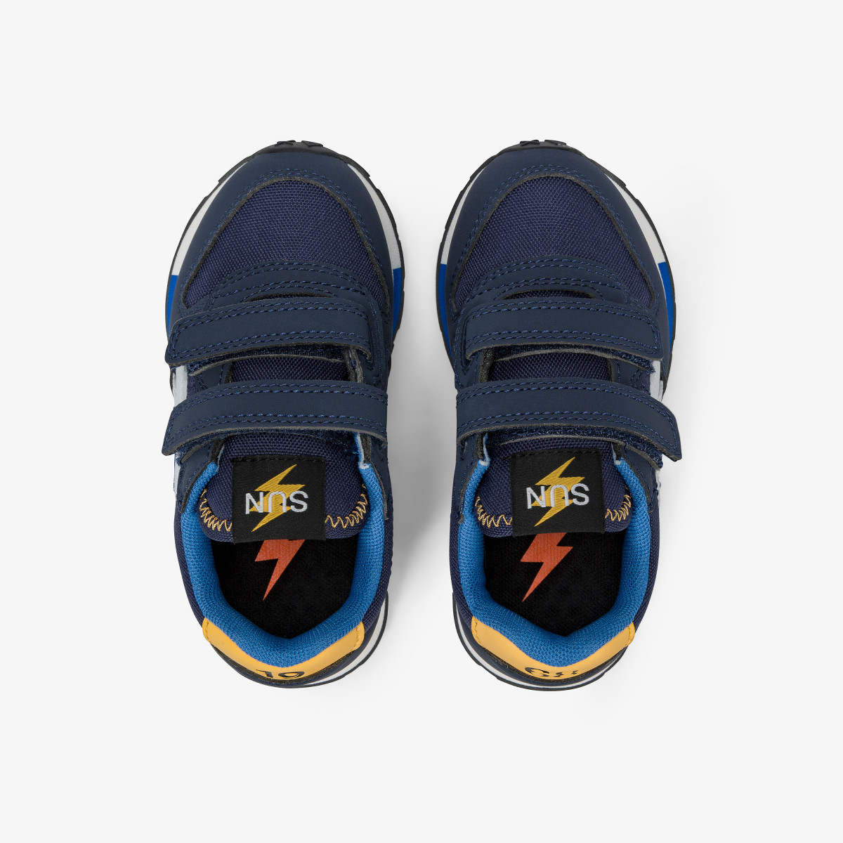 Sneaker Boy's Niki in nylon e microfibra NAVY BLUE
