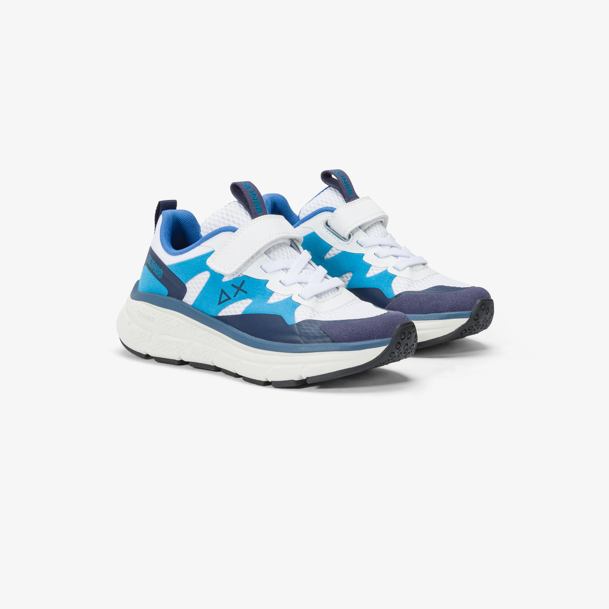 Boys’ Jupiter Sporty mesh sneaker WHITE