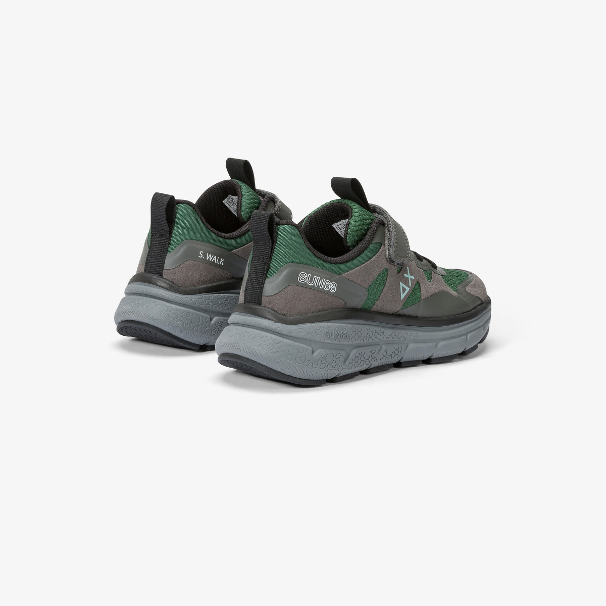 Boys’ Jupiter Sporty mesh sneaker DARK GREEN