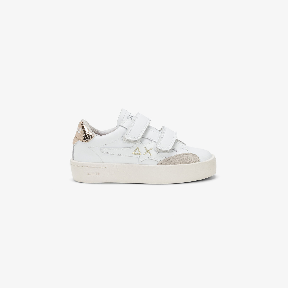 Sun 68 Sneaker Girl's Katy In Pelle - Scarpe