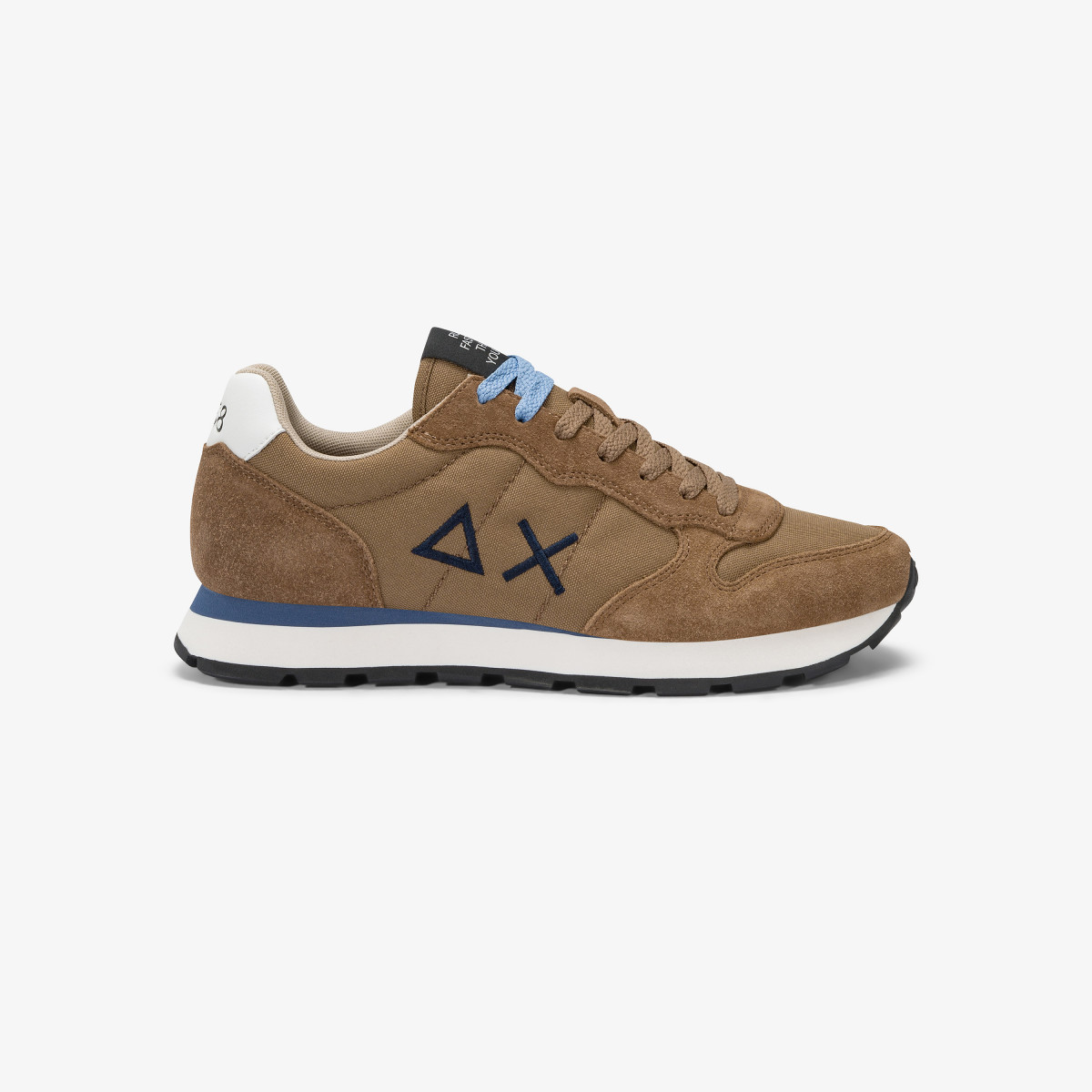 Fox Tom nylon and suede sneaker
