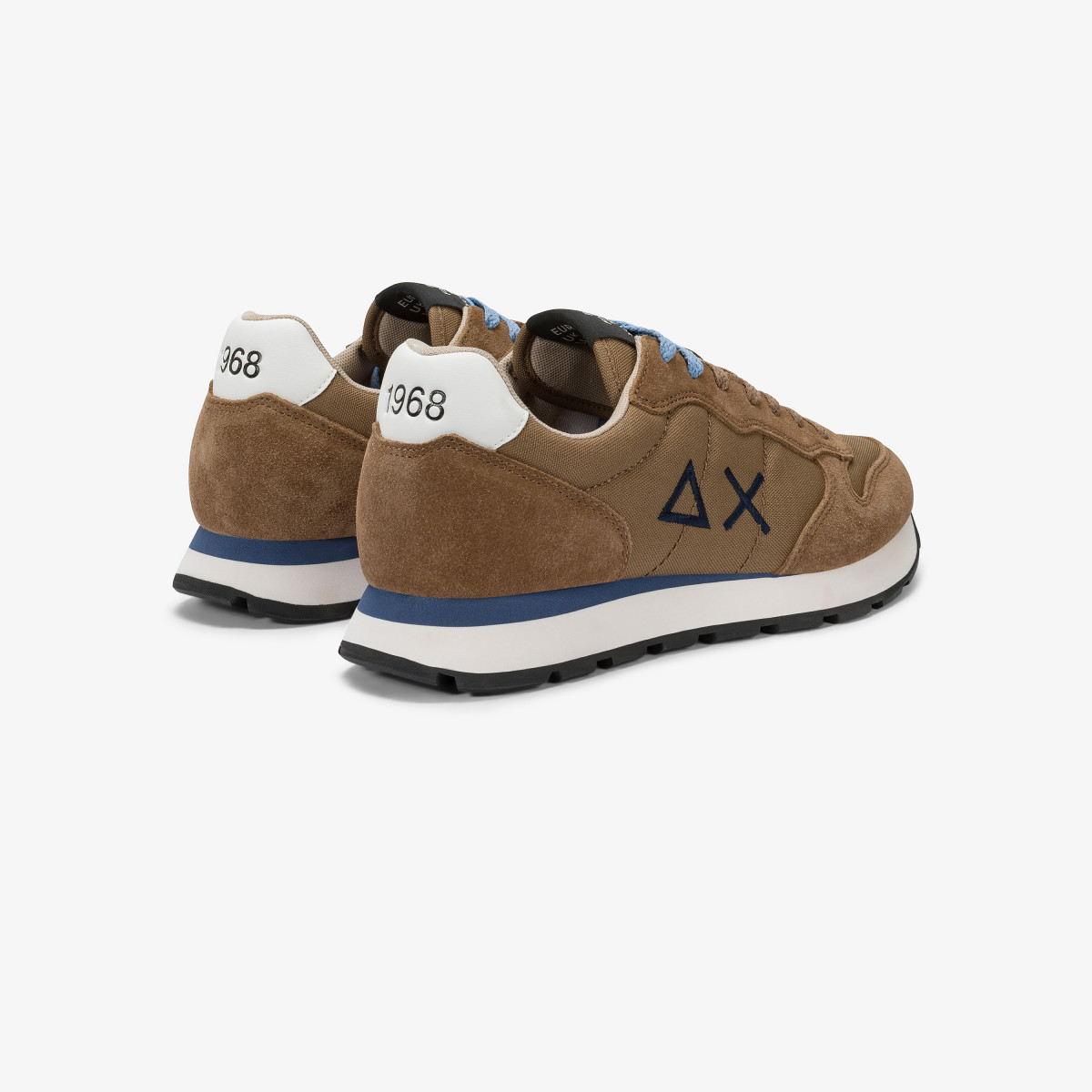 Fox Tom nylon and suede sneaker