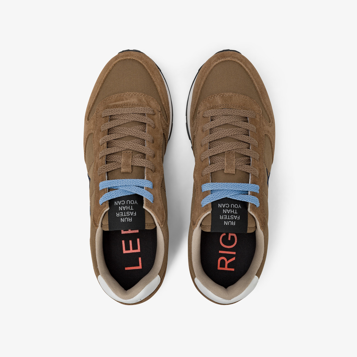 Fox Tom nylon and suede sneaker
