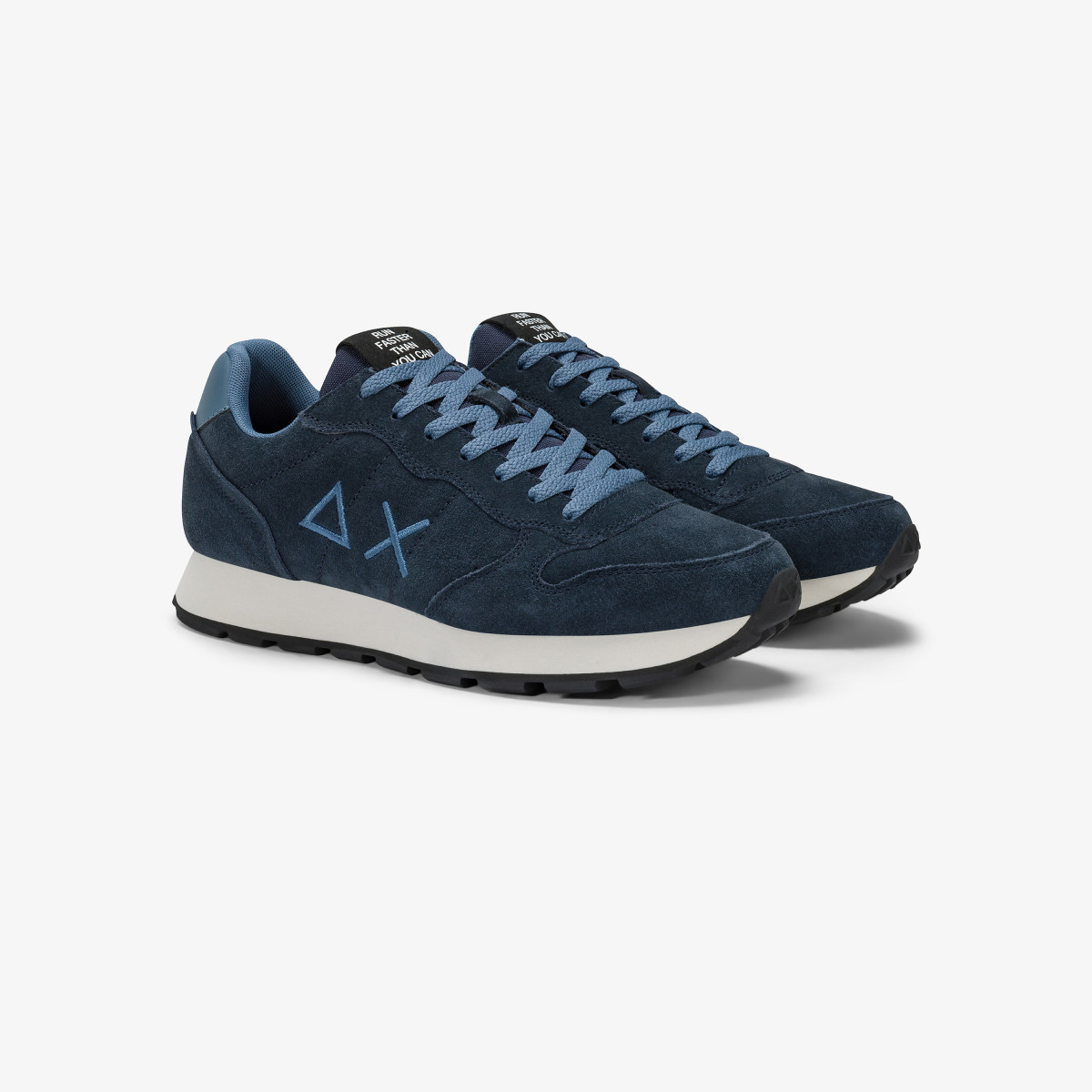 Navy blue Tom suede sneaker