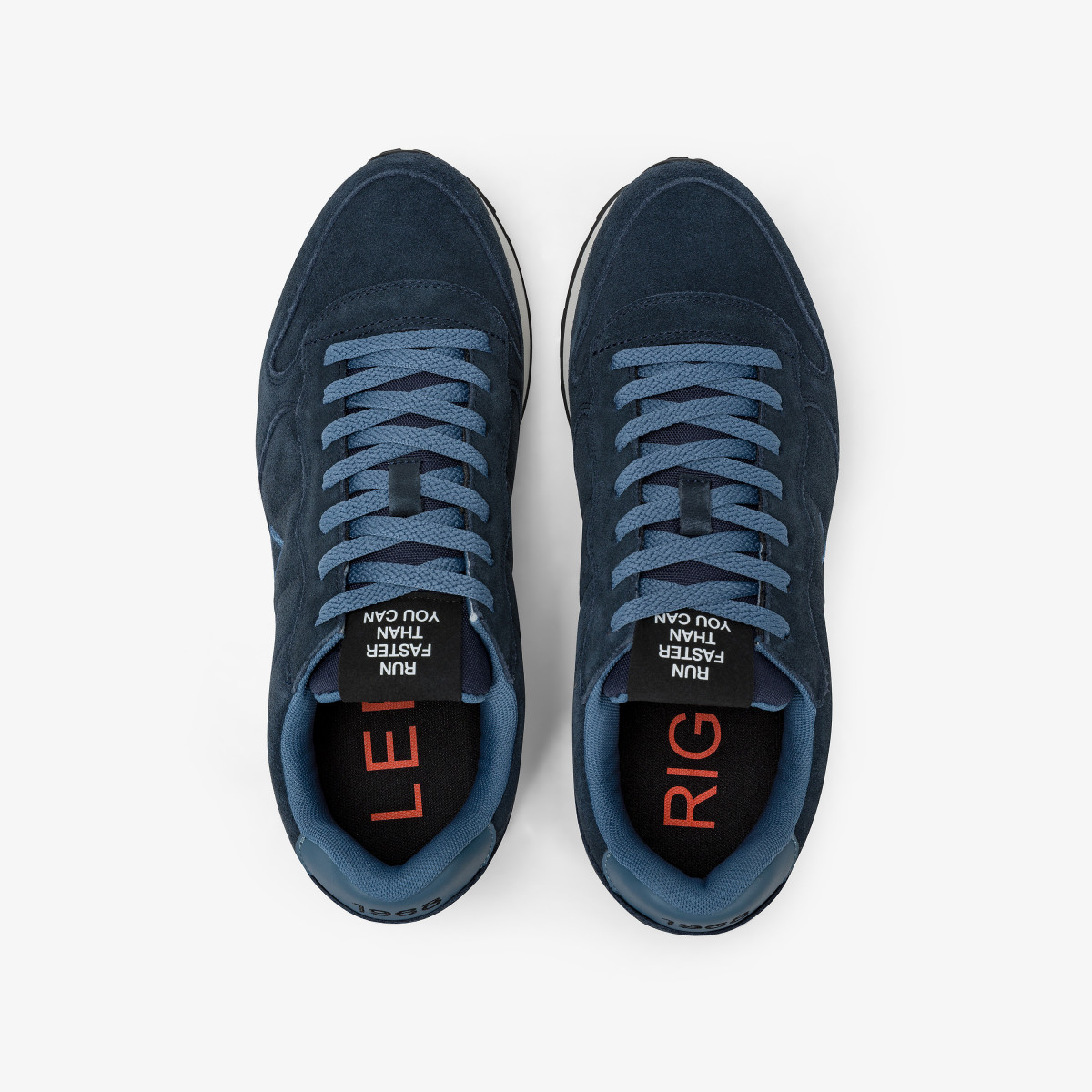 Navy blue Tom suede sneaker
