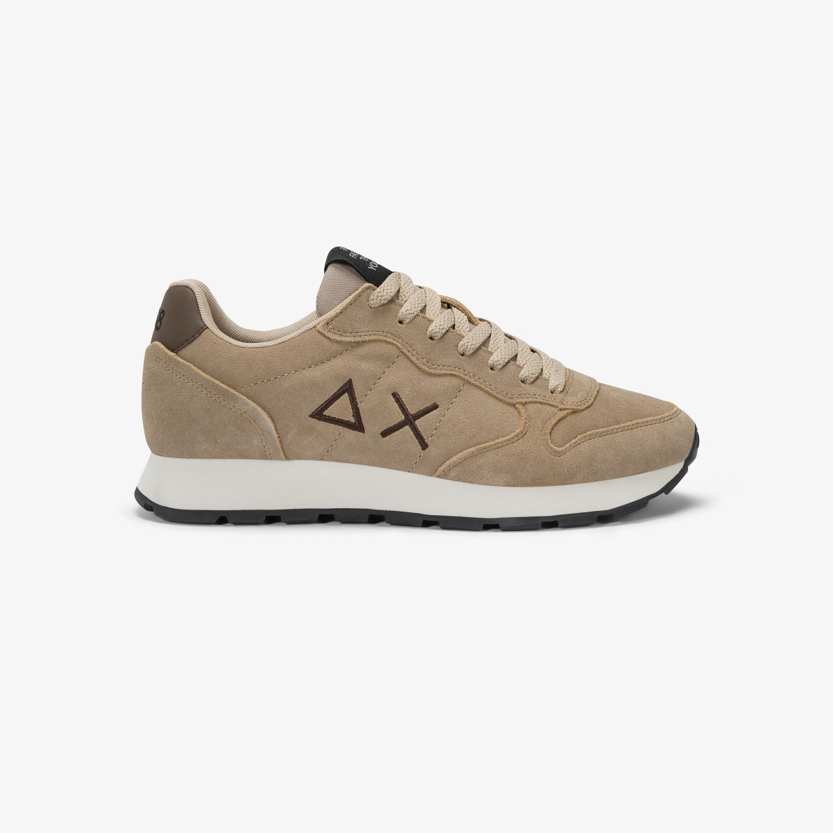 Dark beige Tom suede sneaker
