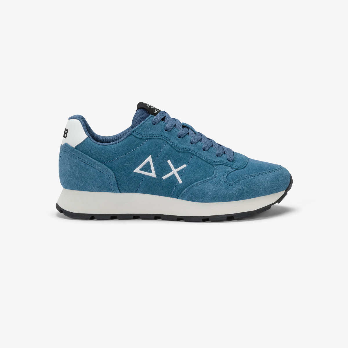 Sneaker Tom in suede avio scuro