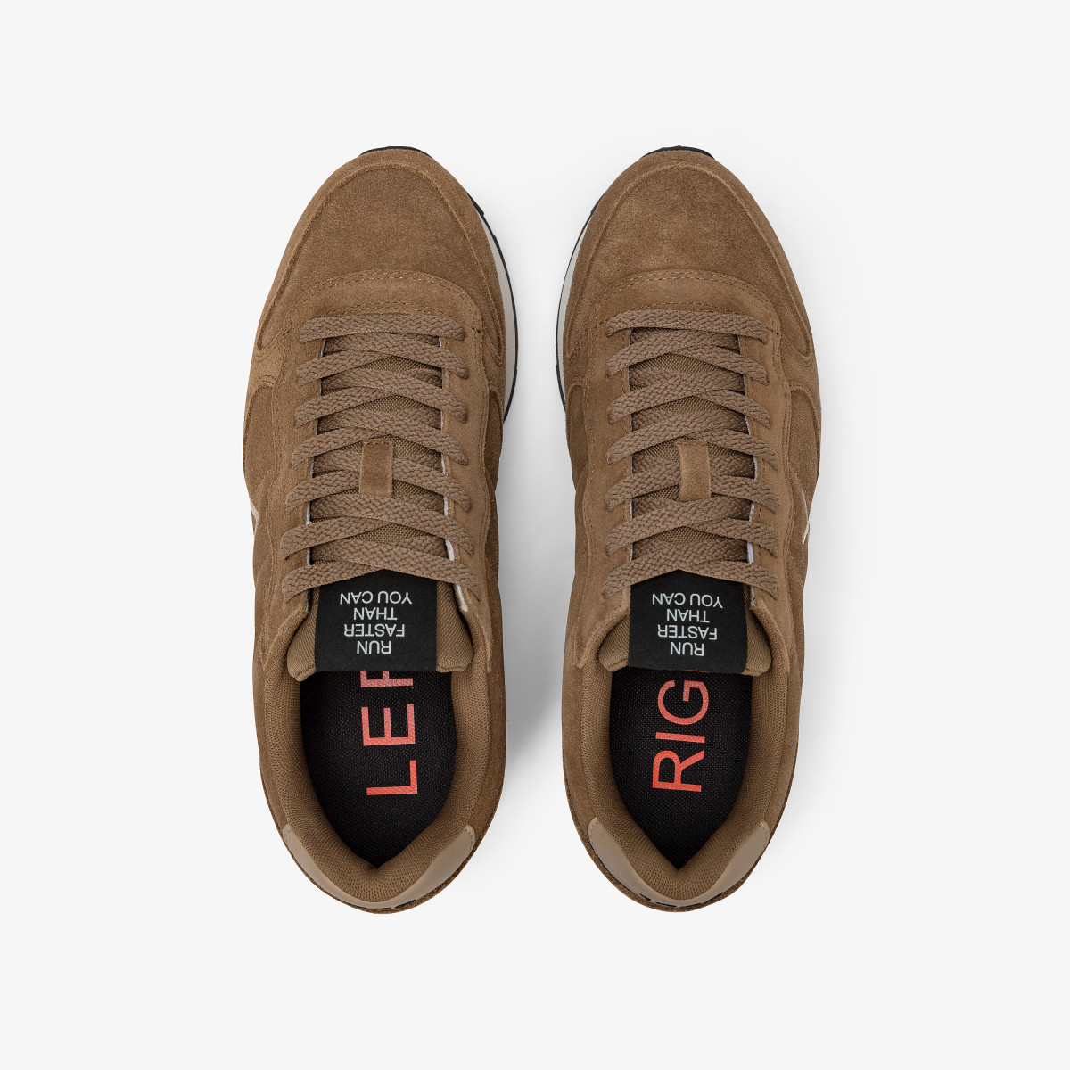 Sneaker Tom in suede volpe
