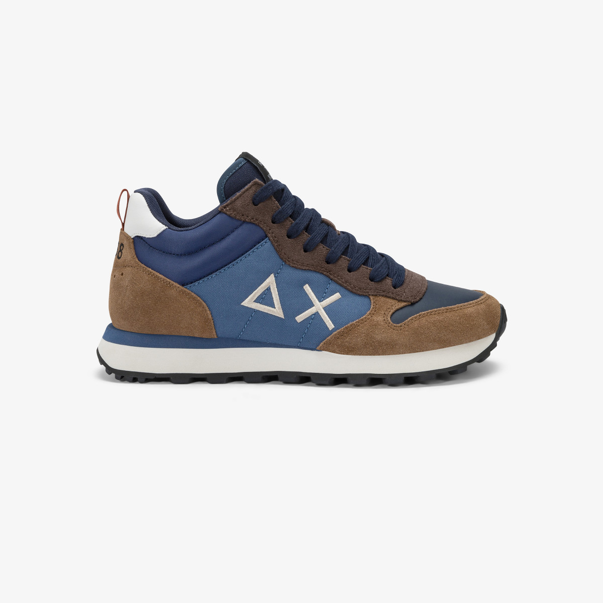 Sneaker Tom 2.0 Solid in nylon e suede navy blue