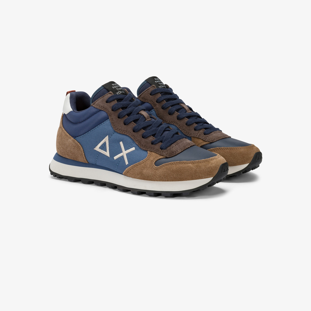 Sneaker Tom 2.0 Solid in nylon e suede navy blue