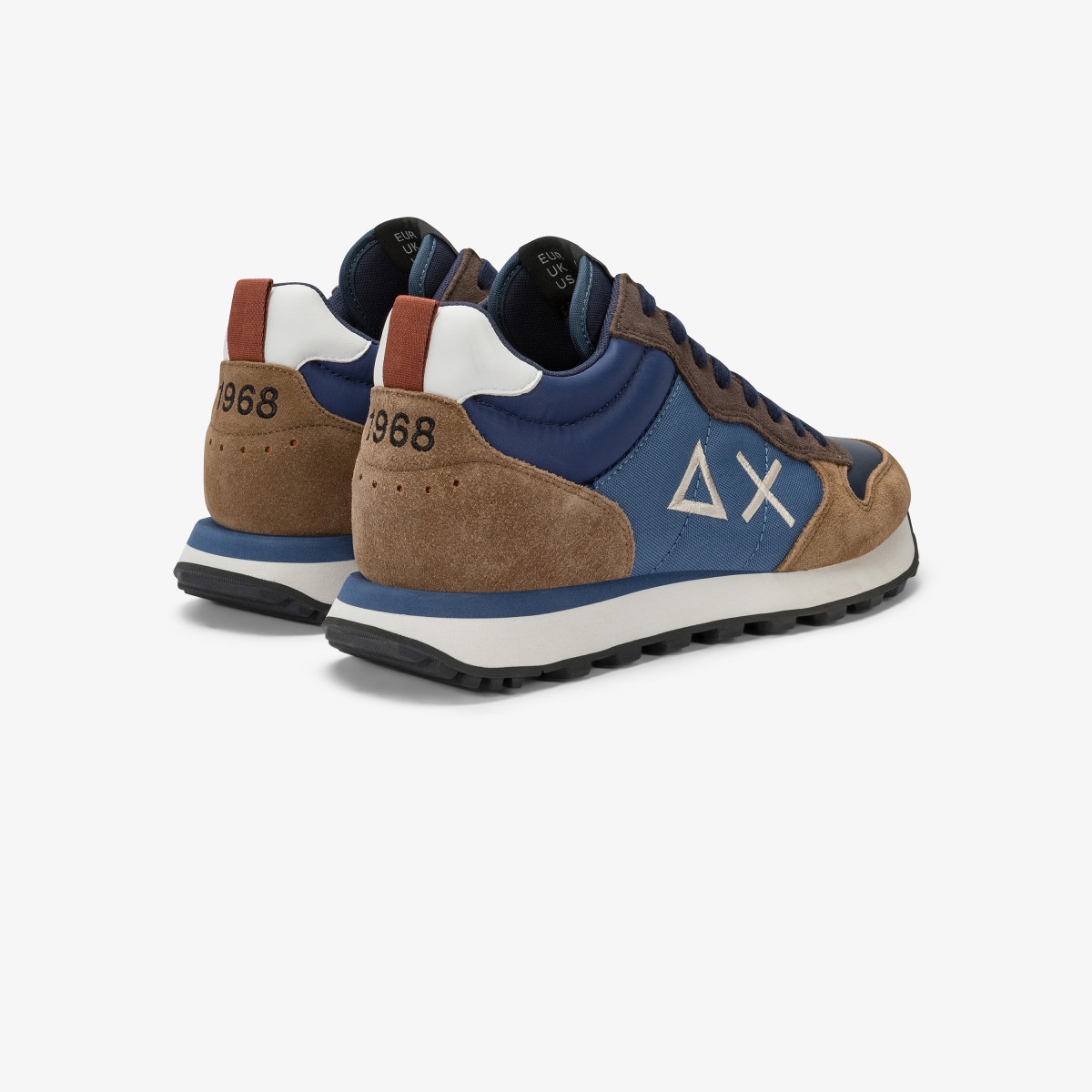 Sneaker Tom 2.0 Solid in nylon e suede navy blue