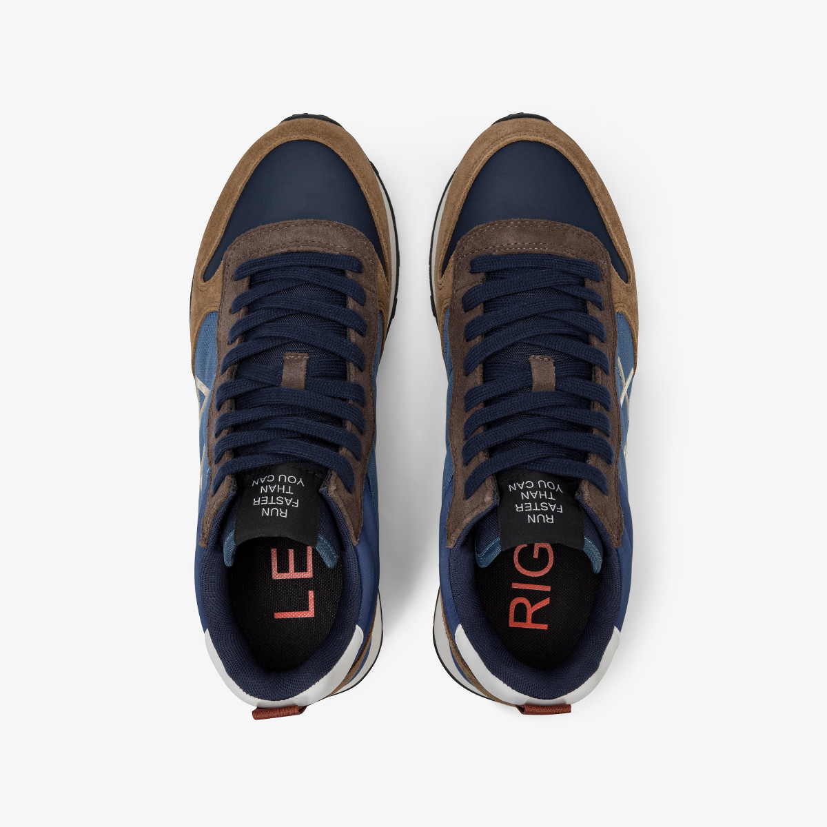 Sneaker Tom 2.0 Solid in nylon e suede navy blue