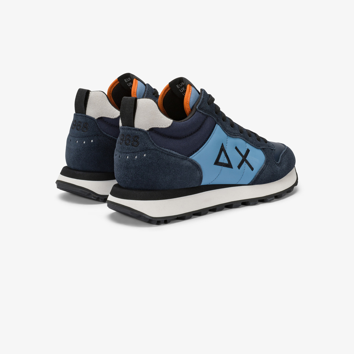 Dark avio Tom 2.0 Color pu and suede sneaker