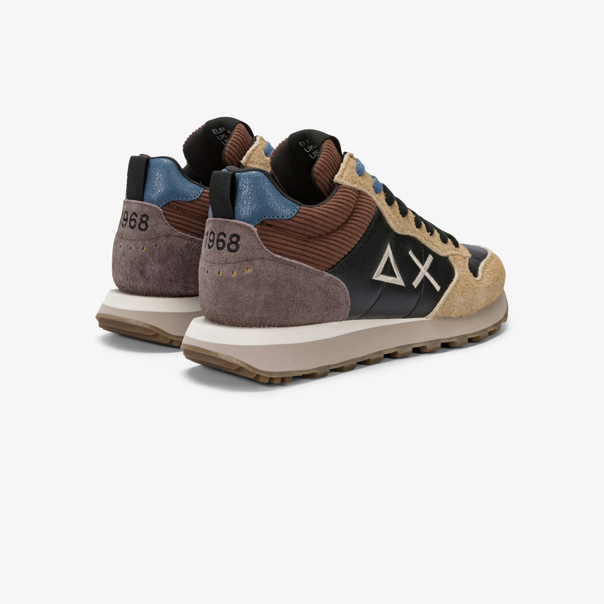 Sneaker Tom 2.0 Winter in pelle e suede nero