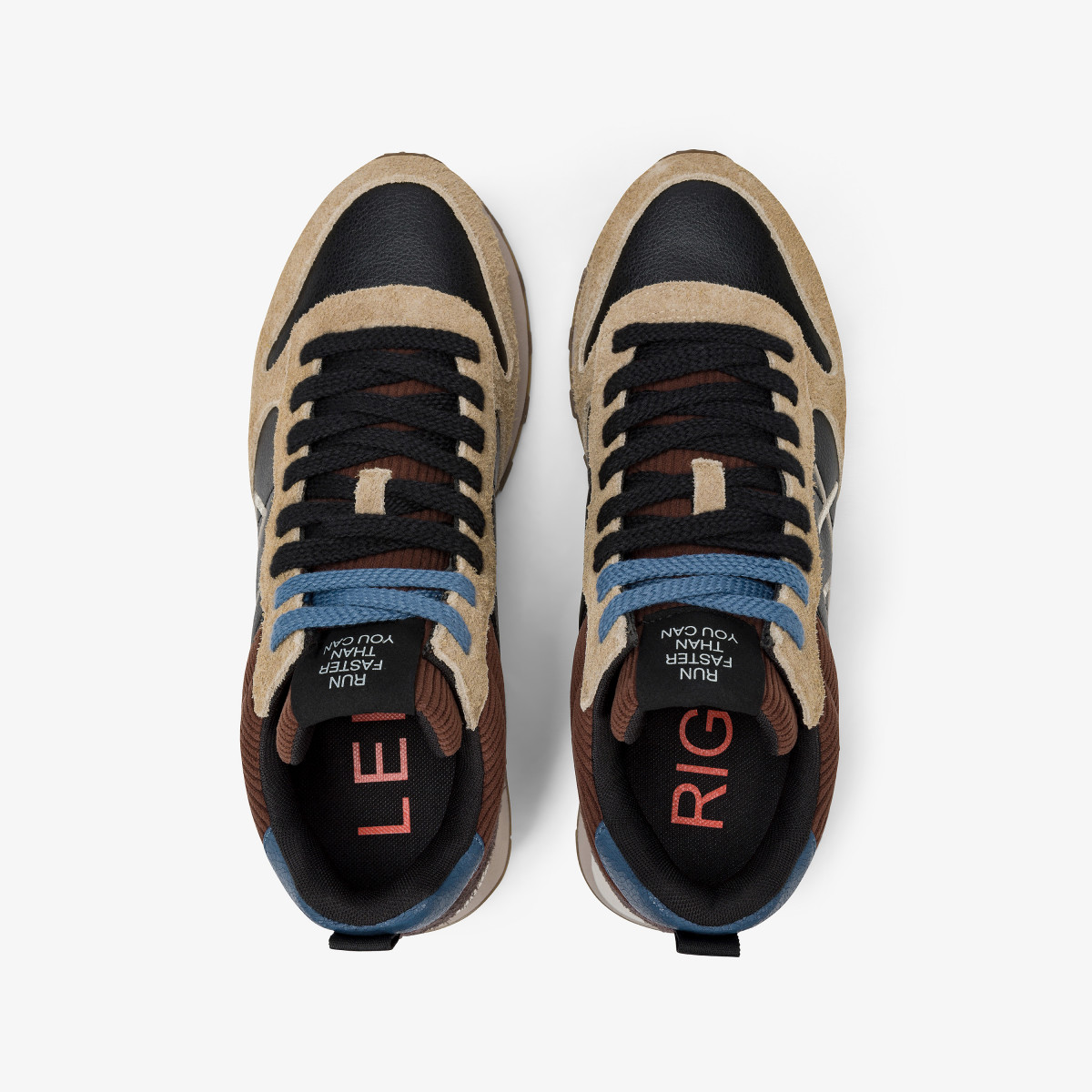 Sneaker Tom 2.0 Winter in pelle e suede nero