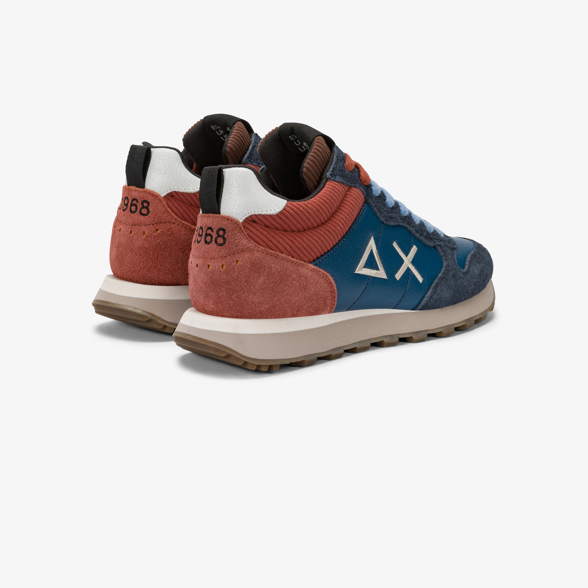 Sneaker Tom 2.0 Winter in pelle e suede petrolio