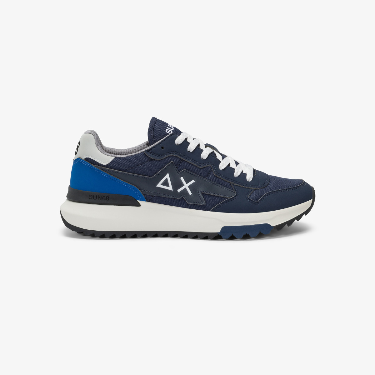 Sneaker Niki 2.0 Solid in nylon e PU navy blue