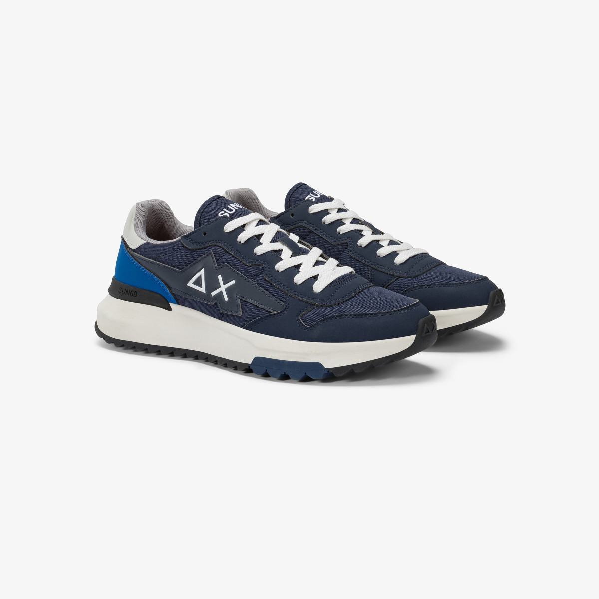 Sneaker Niki 2.0 Solid in nylon e PU navy blue