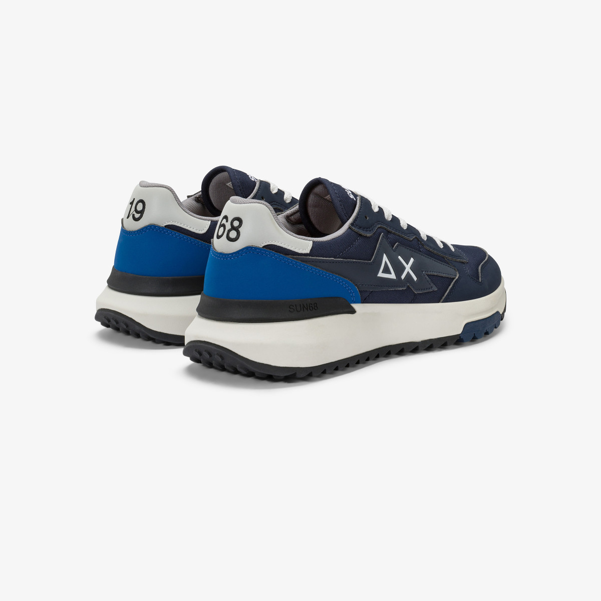 Sneaker Niki 2.0 Solid in nylon e PU navy blue
