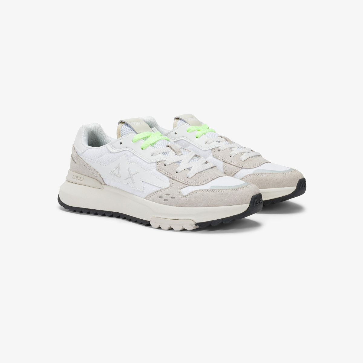 Off white Niki 2.0 Sporty nylon and suede sneaker