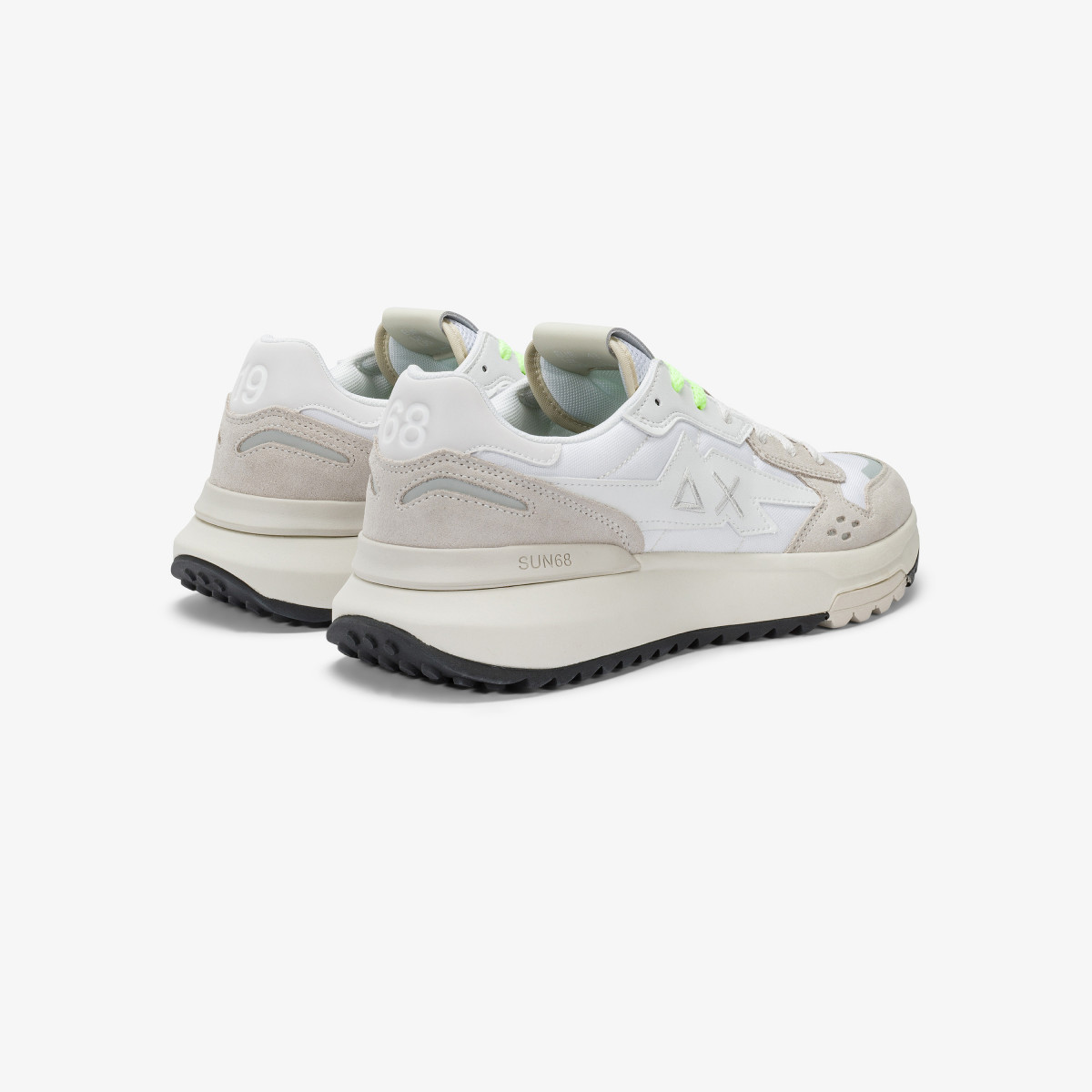 Off white Niki 2.0 Sporty nylon and suede sneaker
