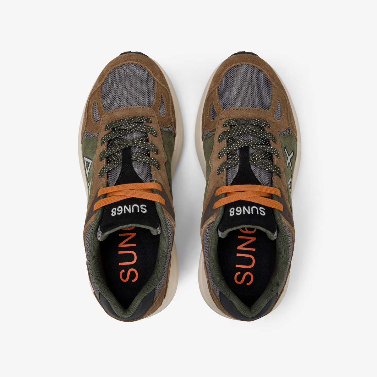 Sneaker Jupiter Suede con logo volpe