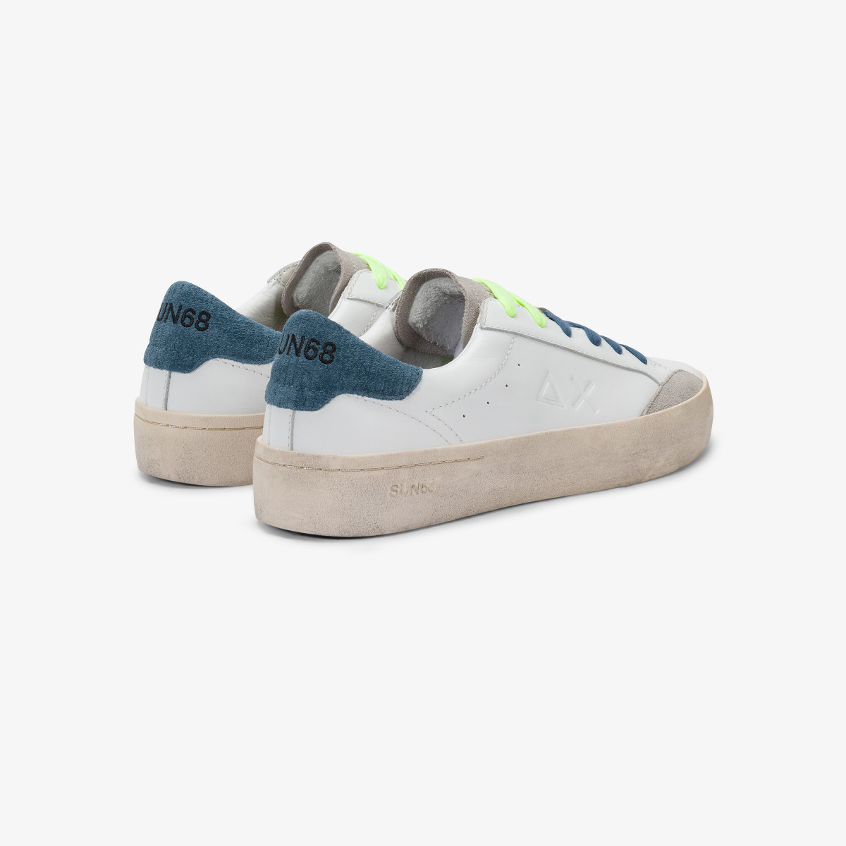 Dark avio Street Leather sneaker