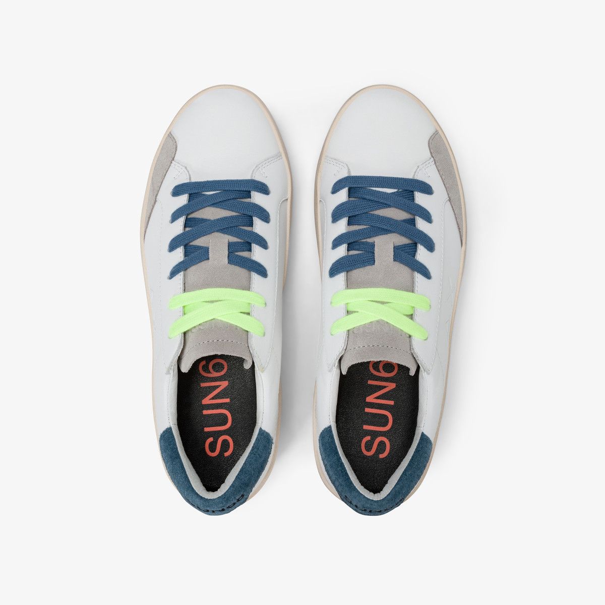 Dark avio Street Leather sneaker