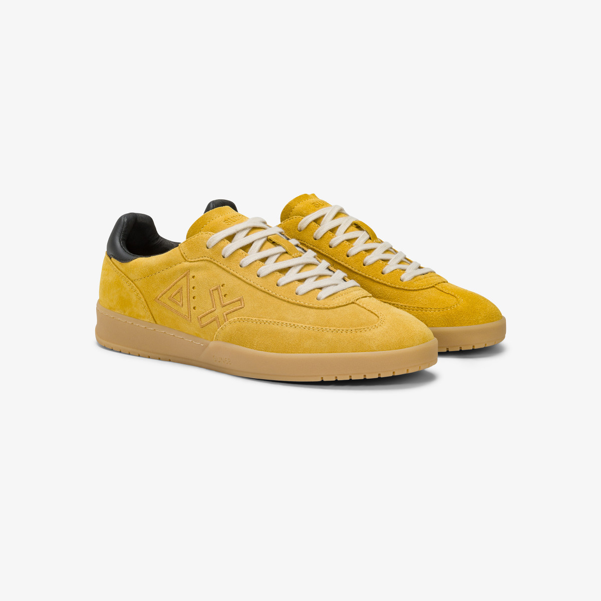 Yellow California Sun suede sneaker