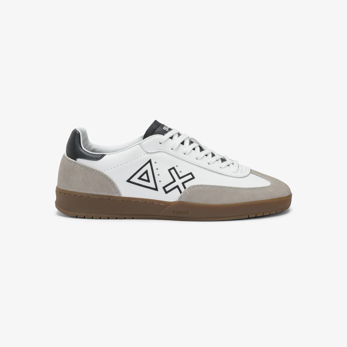 White California Sun leather sneaker