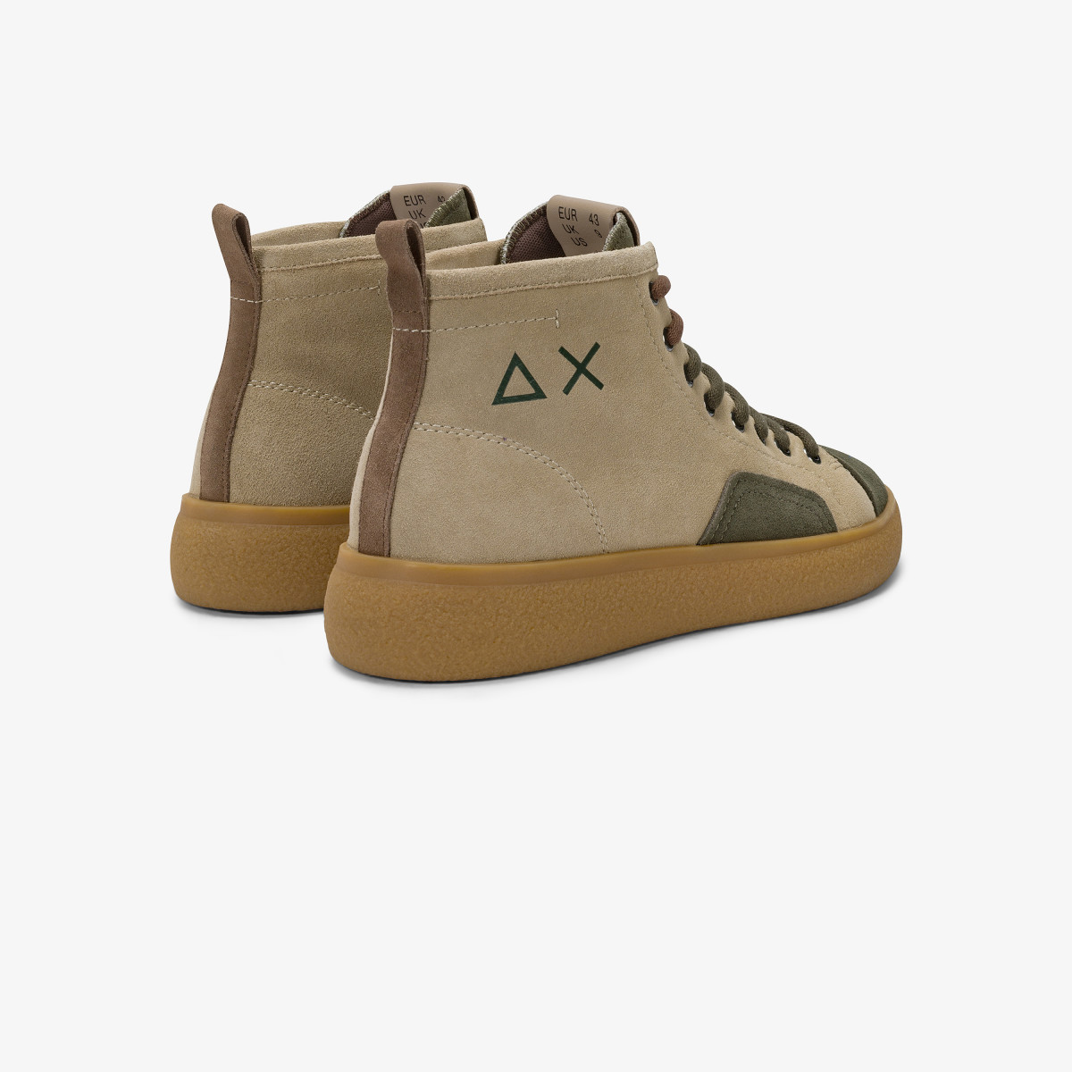Sneaker Luis Mid in suede beige