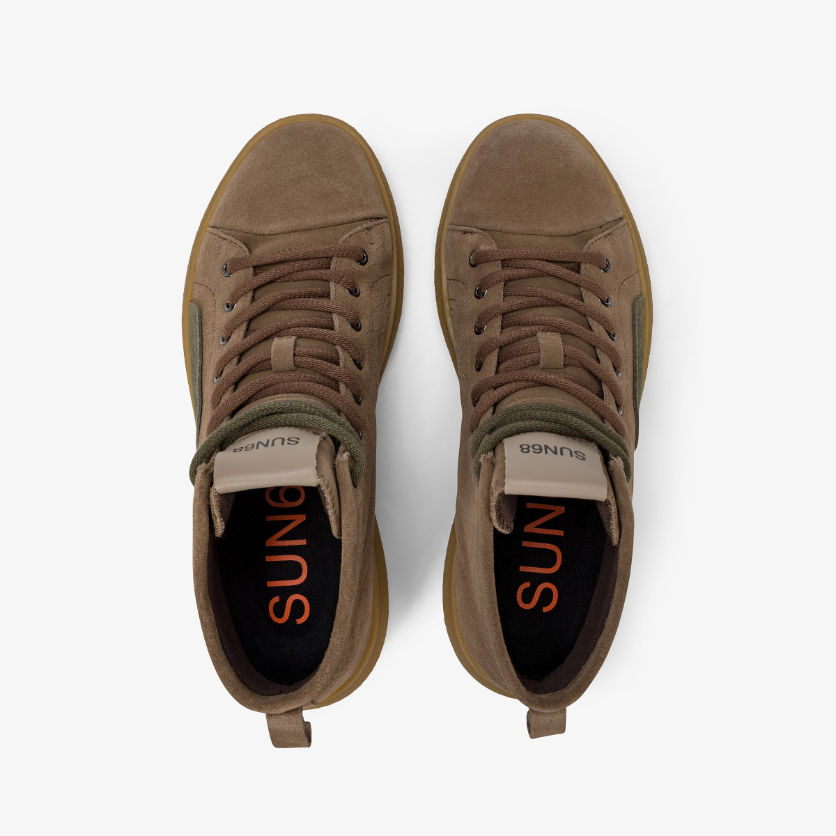 Fox Luis Mid suede sneaker