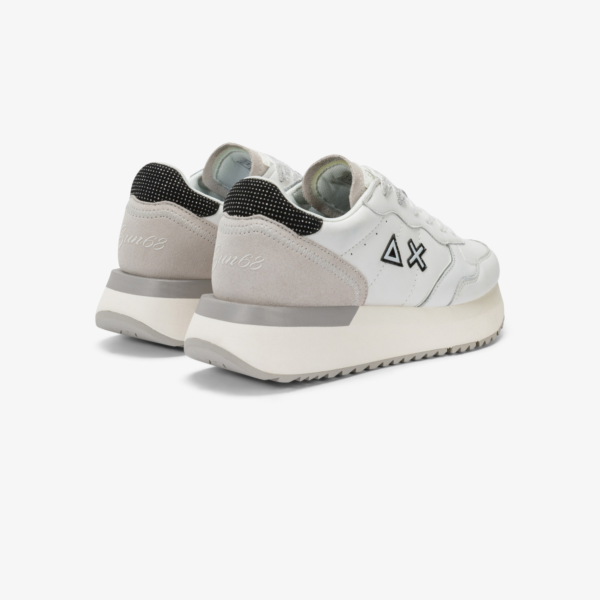 Off white Big Ally faux leather and suede sneaker
