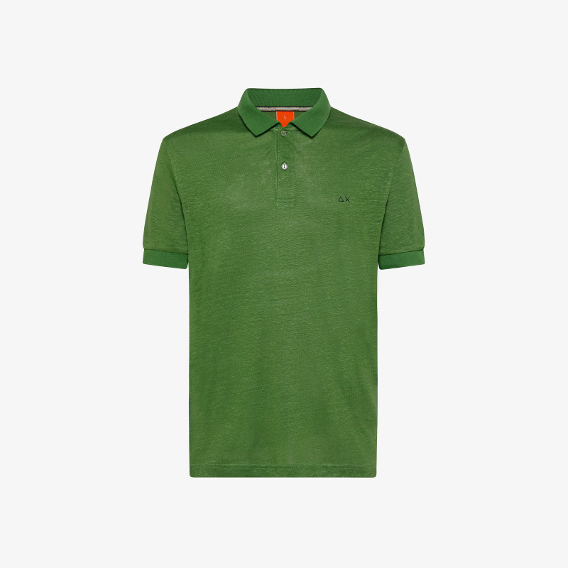 POLO LINEN SOLID BEACH MILITARY