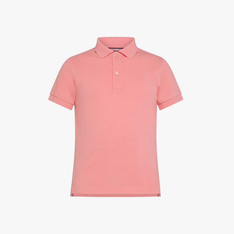 BOY'S POLO COLD DYED S/S FENICOTTERO