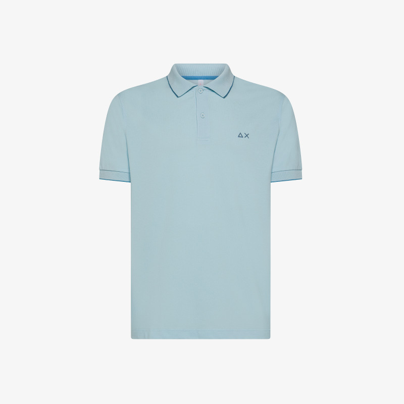 SUNSEA 19SS SNM BLUE POLO (ブラック) SUNSEA 19SS SNM BLUE POLO (ブラック)（SUNSEA】サンシー SNM