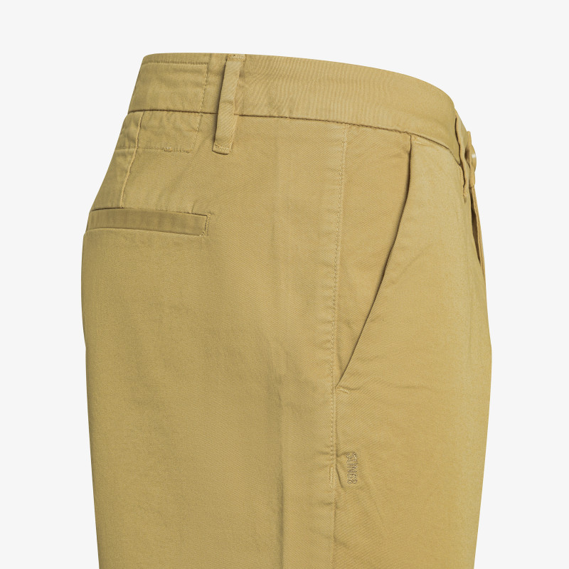 Bermuda chino in cotone beige