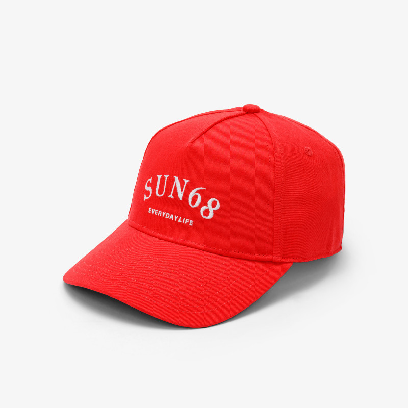 HAT SOLID COLOR CORAL